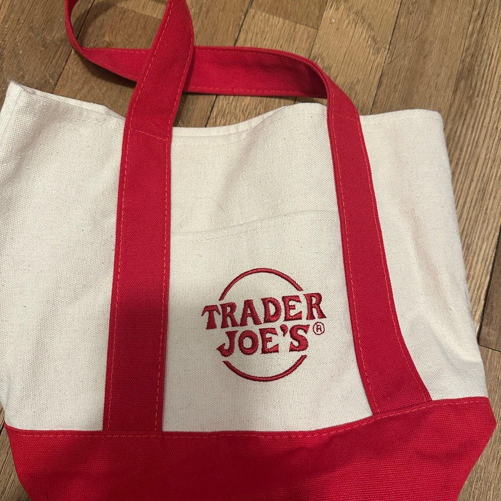 Red Mini Trader Joe’s Tote from Spring 2024